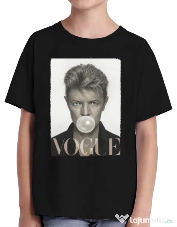Tricou ADLER copil Bowie Negru