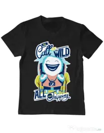 Tricou ADLER copil Call of the wild Negru