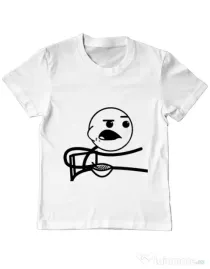 Tricou ADLER copil Cereal Guy Alb