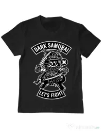 Tricou ADLER copil Dark samurai Negru