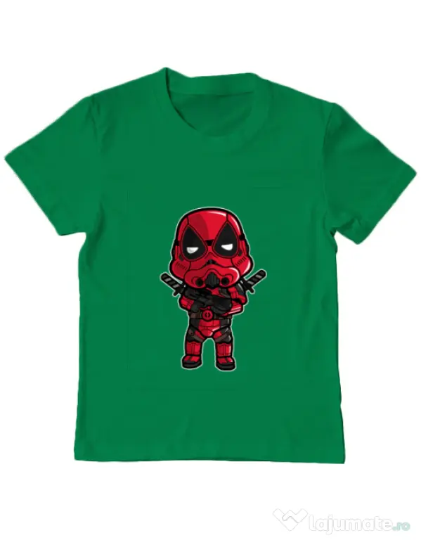 Tricou ADLER copil Deadtrooper Verde mediu
