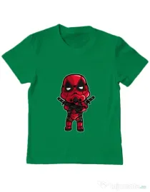 Tricou ADLER copil Deadtrooper Verde mediu