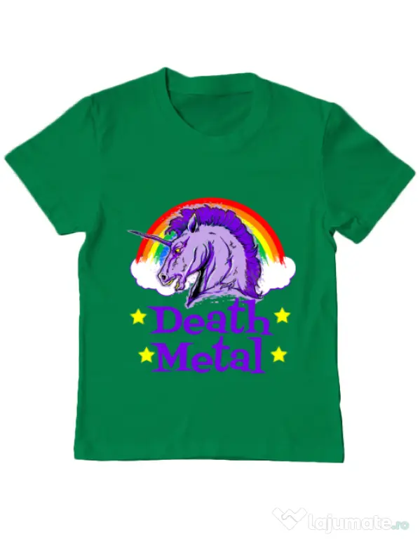 Tricou ADLER copil Death Metal Verde mediu