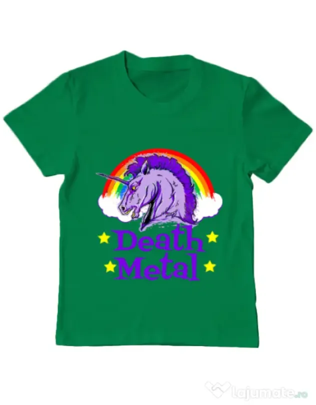 Tricou ADLER copil Death Metal Verde mediu