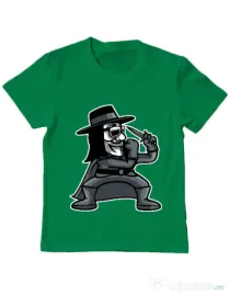 Tricou ADLER copil Fighting Vendetta Verde mediu