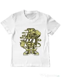 Tricou ADLER copil Grenade Alb