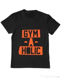 Tricou ADLER copil Gymaholic Negru