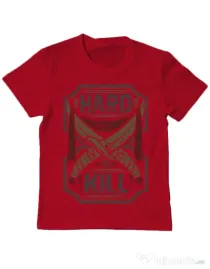 Tricou ADLER copil Hard To Kill Rosu