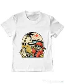 Tricou ADLER copil Have a Break Alb