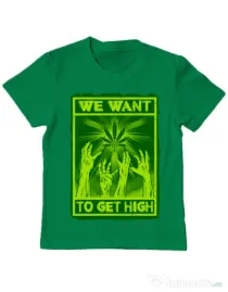 Tricou ADLER copil High zombies Verde mediu