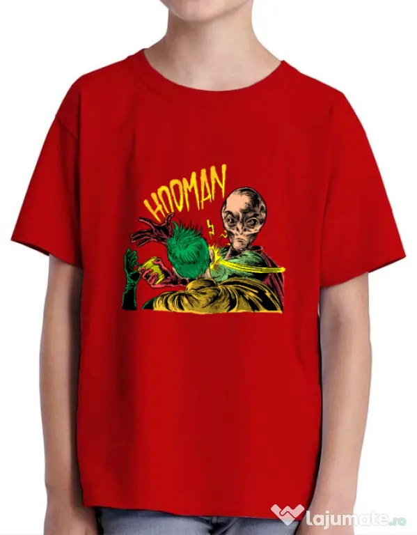 Tricou ADLER copil Hooman Rosu