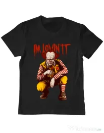 Tricou ADLER copil I'm Lovin IT Negru