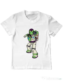 Tricou ADLER copil Iron Buzz Alb