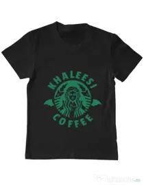 Tricou ADLER copil Khaleesi coffee Negru