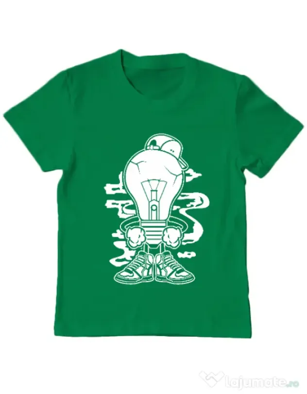 Tricou ADLER copil Light Boy Verde mediu