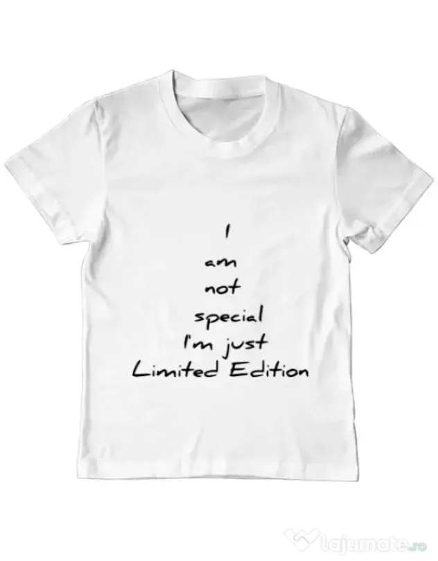 Tricou ADLER copil Limited edition 2 Alb