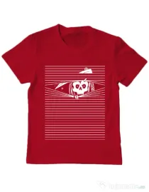 Tricou ADLER copil Lurk Rosu