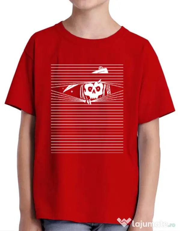 Tricou ADLER copil Lurk Rosu