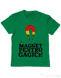 Tricou ADLER copil Magnet pentru gagici Verde mediu