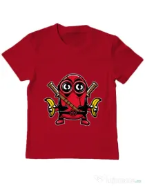 Tricou ADLER copil Minionpool Rosu