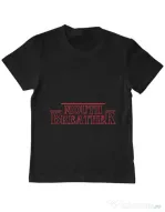 Tricou ADLER copil Mouth breather Negru