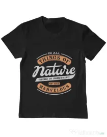 Tricou ADLER copil Nature Negru