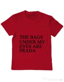 Tricou ADLER copil Prada bags Rosu