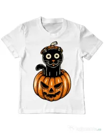 Tricou ADLER copil Pumpcat Alb