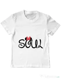 Tricou ADLER copil Soul Alb