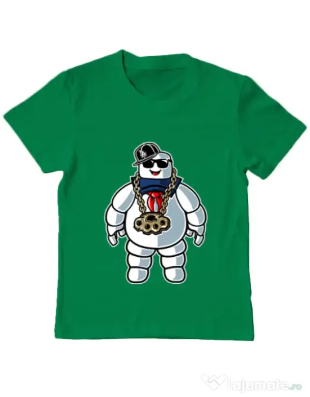 Tricou ADLER copil Stay Dope Verde mediu