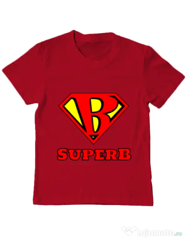 Tricou ADLER copil Superb Rosu