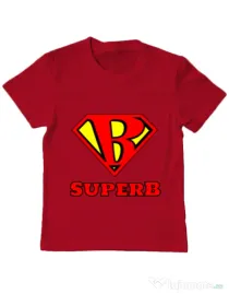 Tricou ADLER copil Superb Rosu