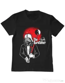Tricou ADLER copil The darkfather Negru
