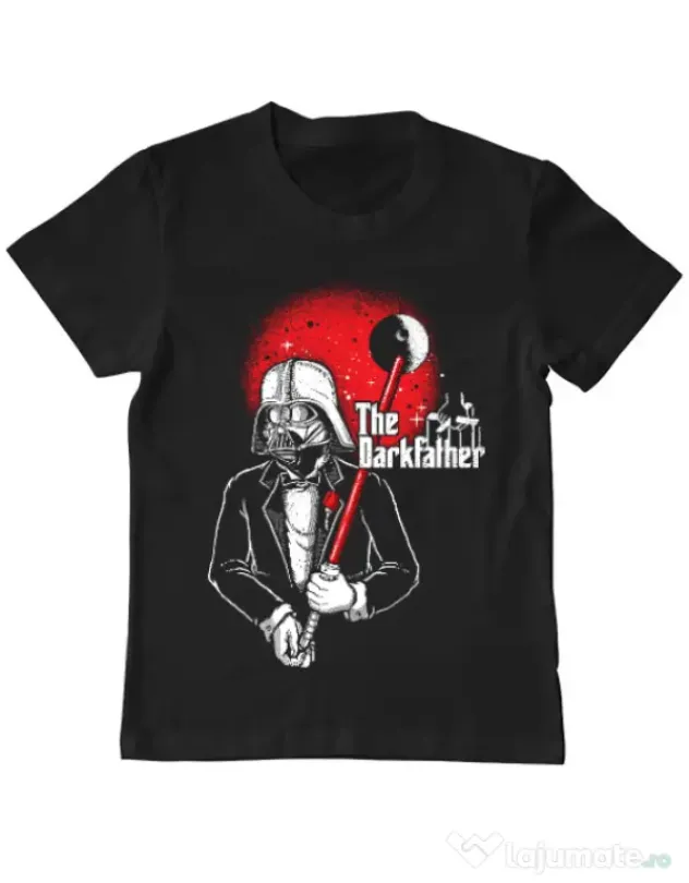 Tricou ADLER copil The darkfather Negru
