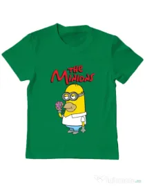 Tricou ADLER copil The Minions Verde mediu