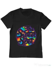 Tricou ADLER copil The sweet spot Negru