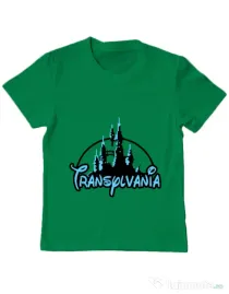 Tricou ADLER copil Transylvania Verde mediu