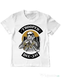 Tricou ADLER copil Trooper Dee Jay Alb