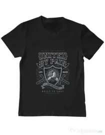 Tricou ADLER copil United By Pain Negru