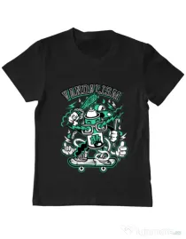 Tricou ADLER copil Vandalism Negru
