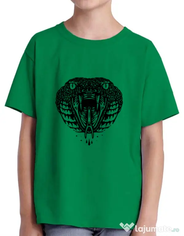 Tricou ADLER copil Viper Verde mediu