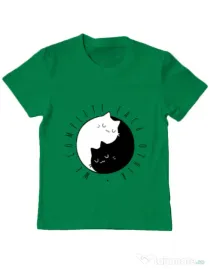 Tricou ADLER copil We complete each other Verde mediu