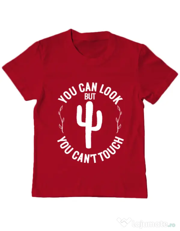 Tricou ADLER copil You can’t touch Rosu