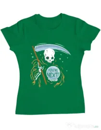 Tricou ADLER dama You re next Verde mediu