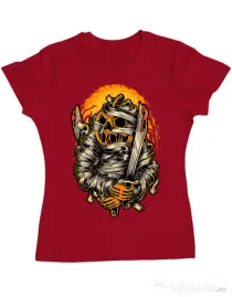 Tricou ADLER dama Mumpkin Rosu