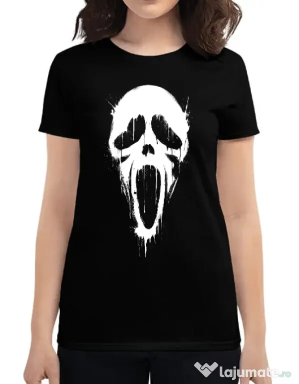 Tricou ADLER dama Bloody scream Negru