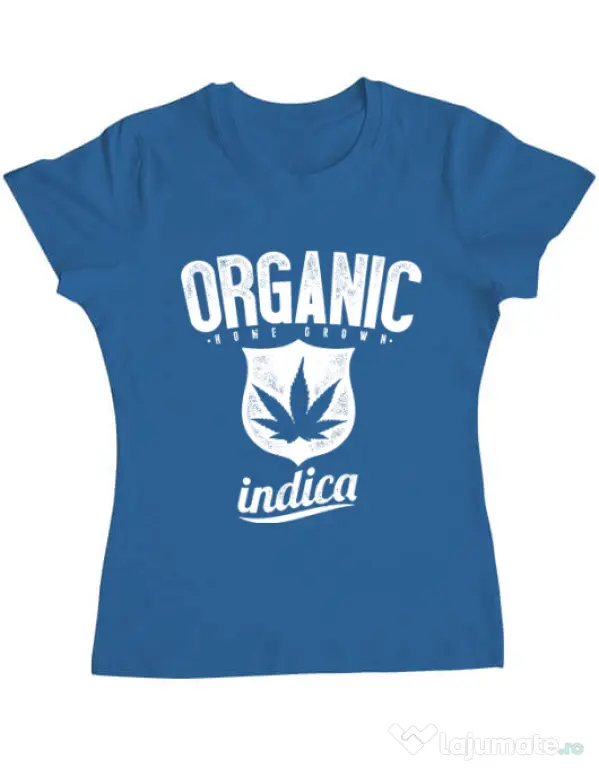 Tricou ADLER dama Indica Albastru azuriu