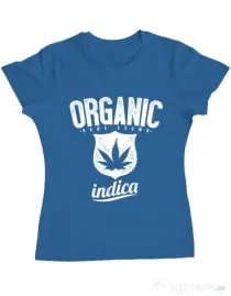 Tricou ADLER dama Indica Albastru azuriu