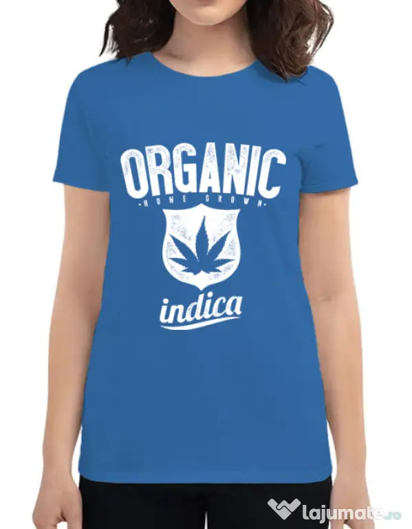 Tricou ADLER dama Indica Albastru azuriu