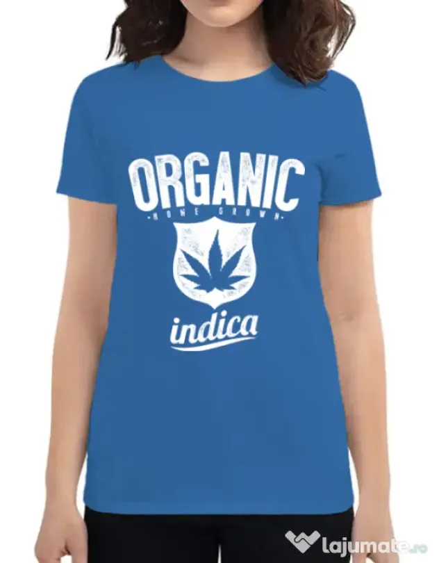 Tricou ADLER dama Indica Albastru azuriu